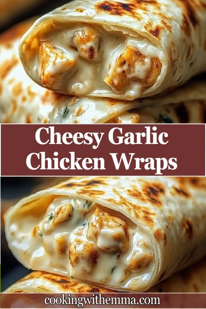 Cheesy-Garlic-Chicken-Wraps-pinterest