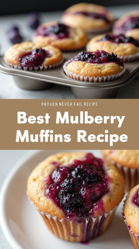 Best Mulberry Muffins Recipe