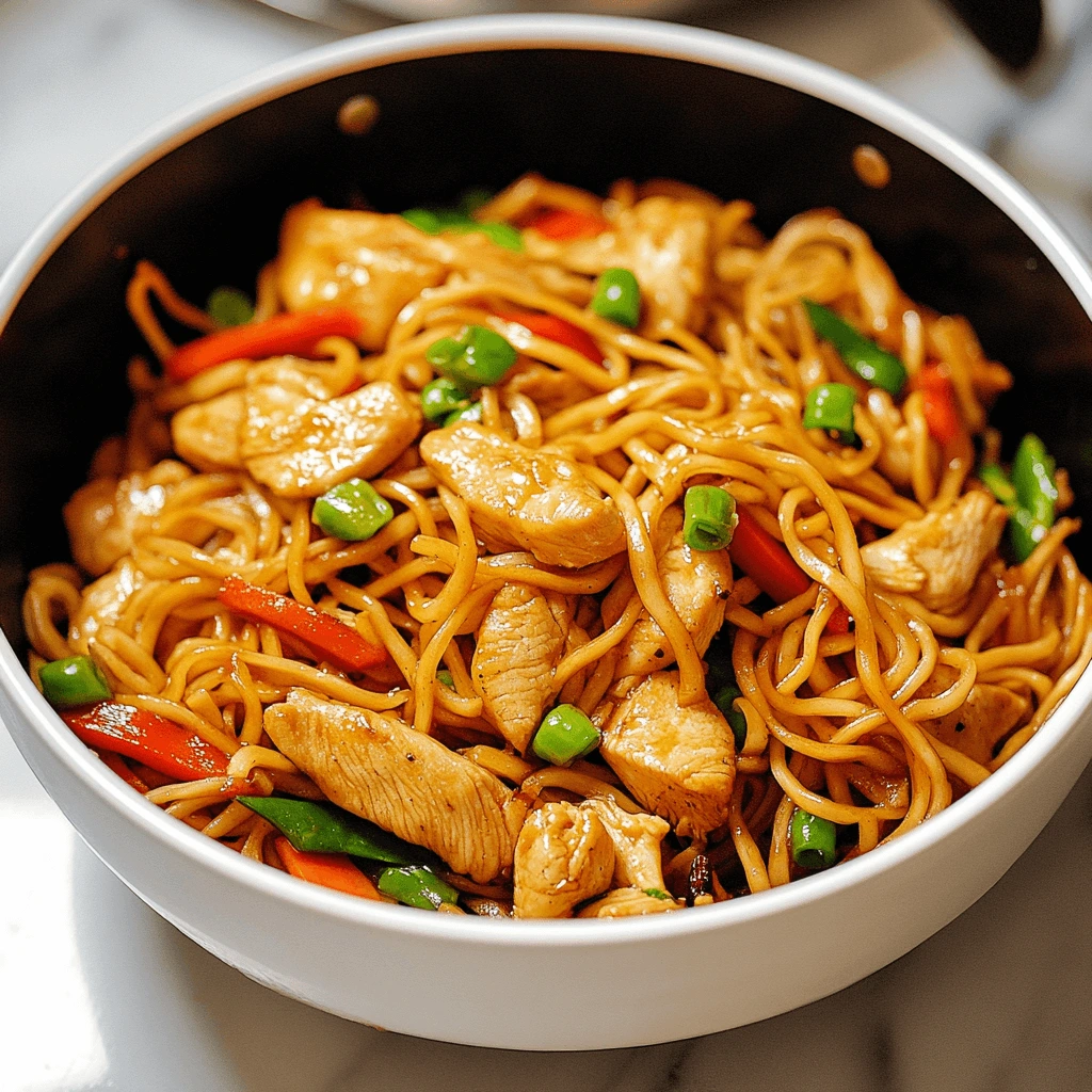 Chicken Lo Mein