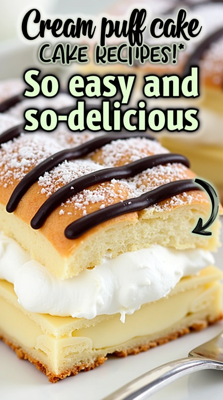 Cream Puff Cake