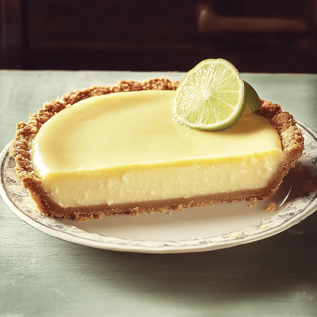 Easy Key Lime Pie