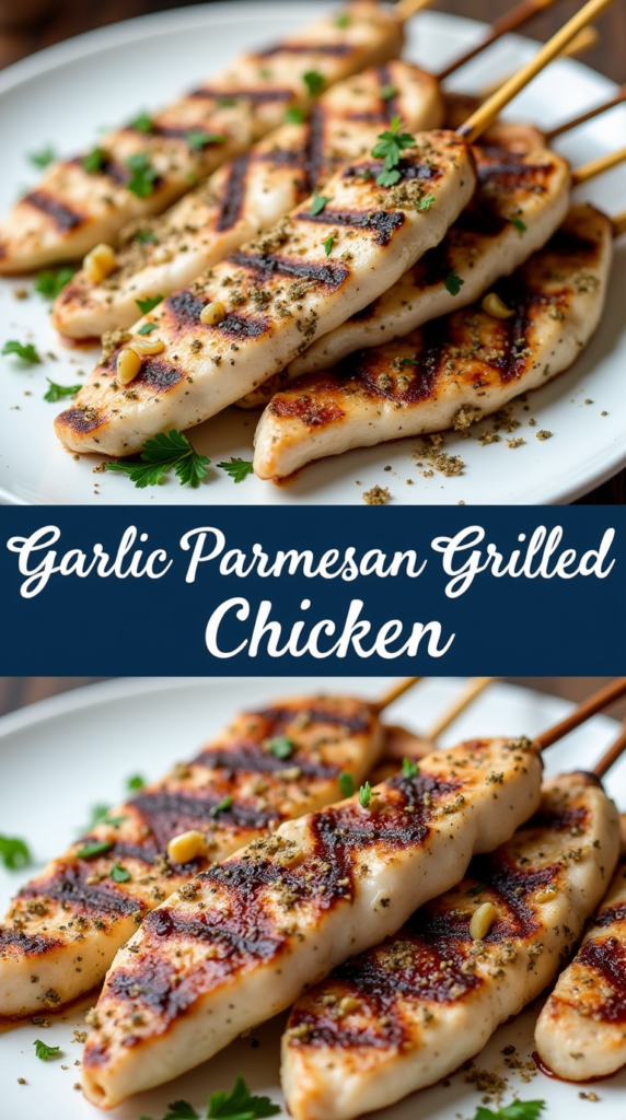 Garlic Parmesan Grilled Chicken