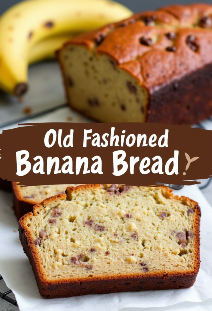 Old Fashioned Banana Bread