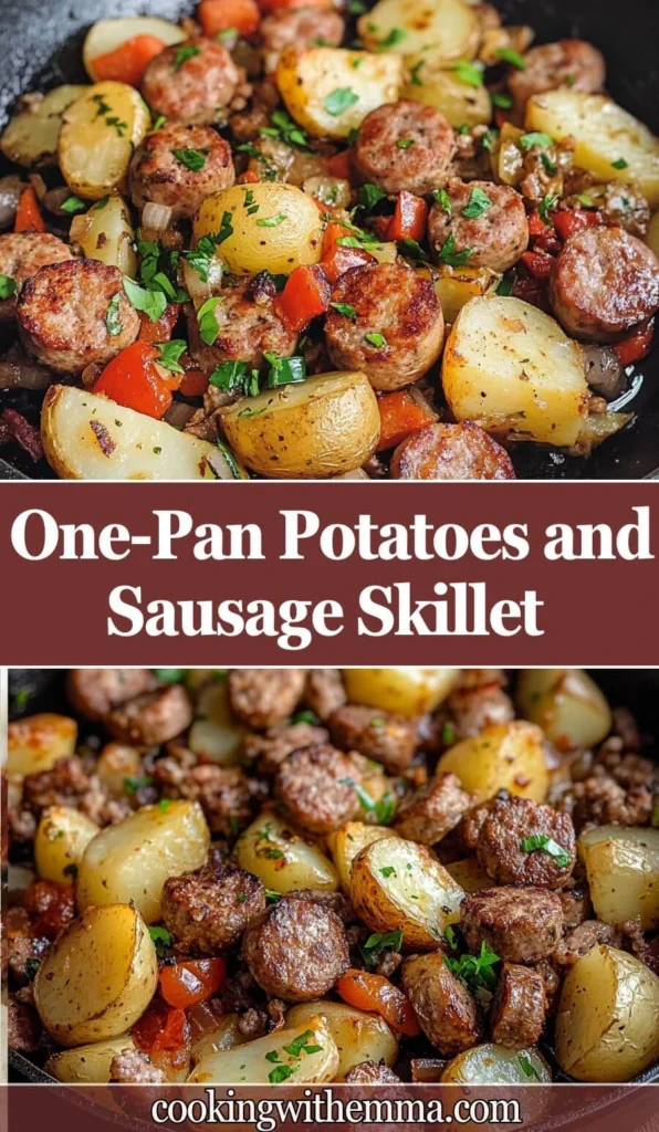 One-Pan_Potatoes_and_Sausage_Skillet_pinterest