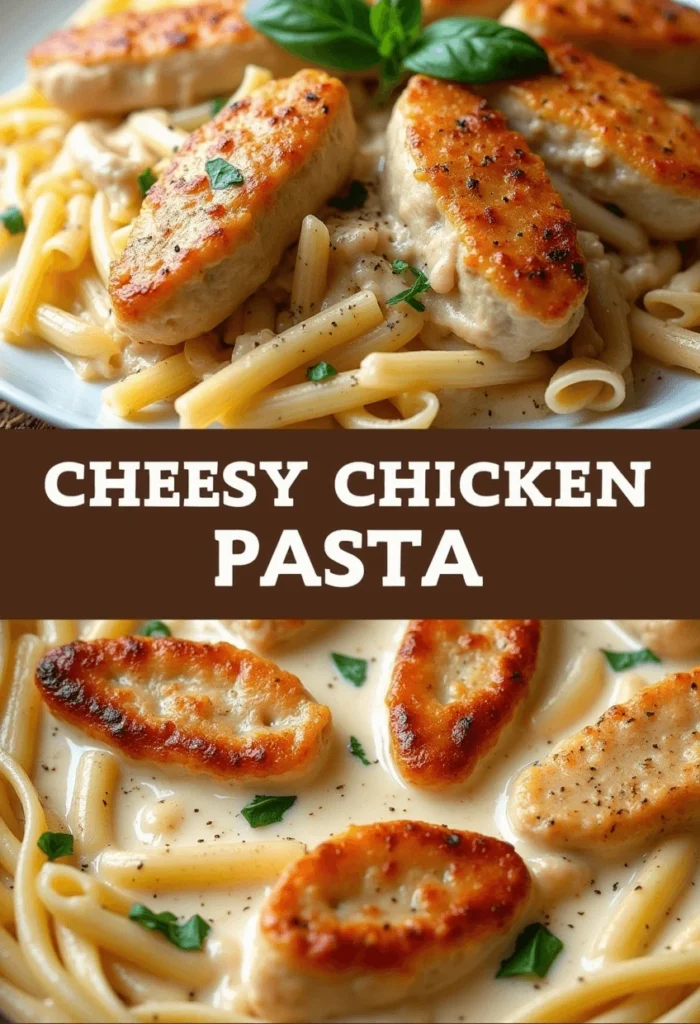Cheesy Chicken Pasta